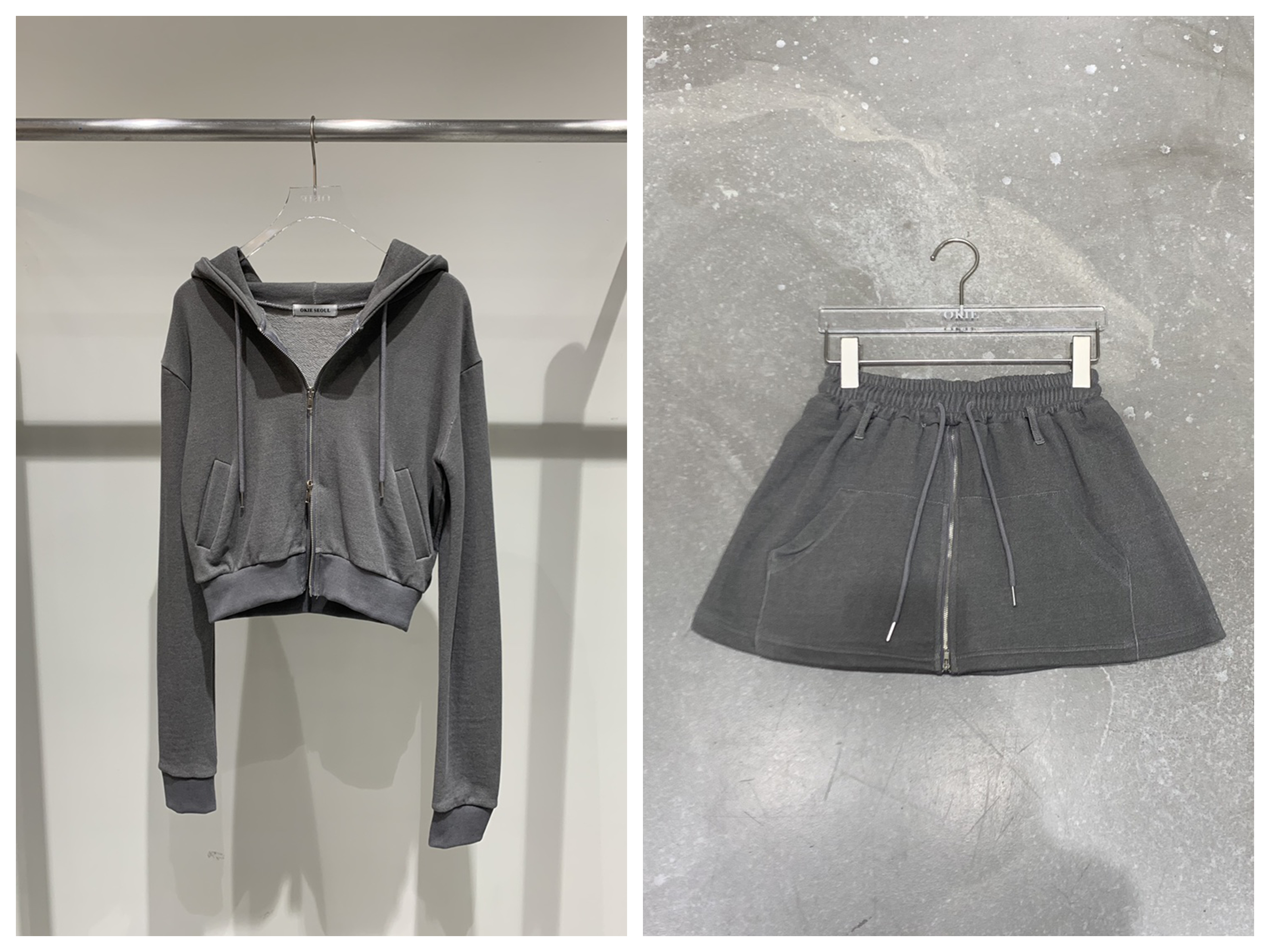 OKIE韓國直郵女士新品26春夏推薦休閑職業人氣套裝兩件套OKIE套裝