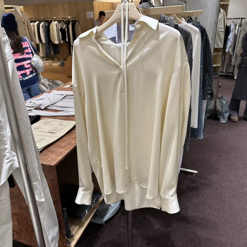 PITA/THEVERLIN韓國直郵女士新品休閑襯衫蕾絲衫不含圍巾PITA/THEVERLIN襯衫/蕾絲衫