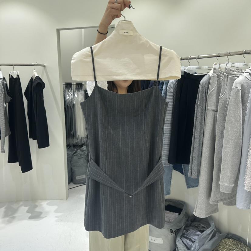 VEREN韓國代購女裝新款26春夏推薦人氣職業休閑時尚連衣裙VEREN連衣裙