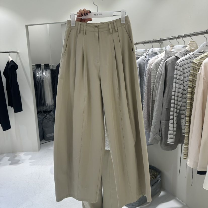 VEREN韓國東大門代購女裝新款推薦熱賣休閑人氣職業休閑褲VEREN休閑褲