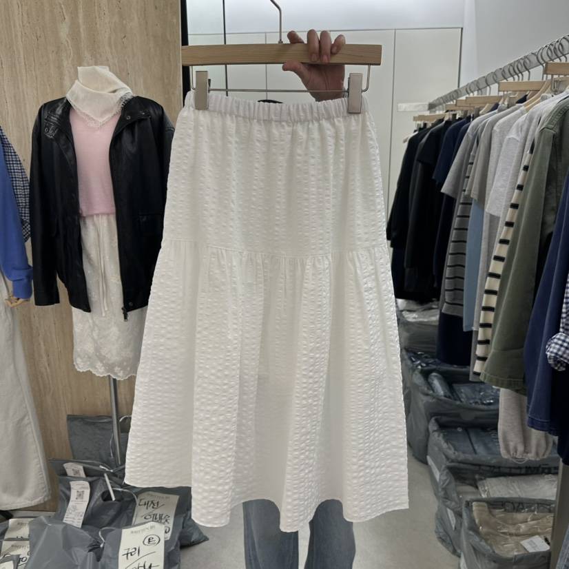 WRITTEN BY韓國東大門代購女士新品時尚推薦熱賣休閑長裙WRITTEN BY長裙