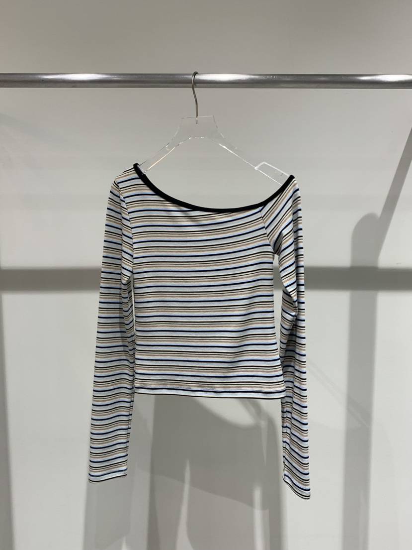 OKIE韓國東大門直郵女士新品熱賣職業26春夏時尚人氣長袖T恤OKIE長袖T恤