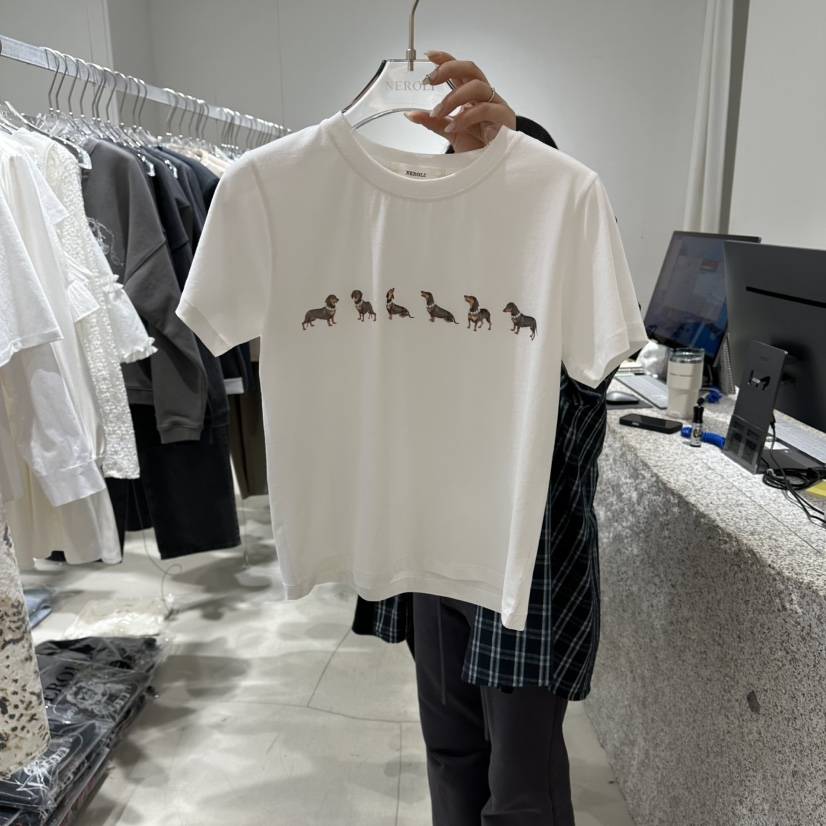 NEROLI 36韓國代購女士新品26春夏時尚熱賣推薦人氣休閑T恤NEROLI 36T恤