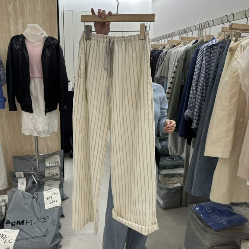 WRITTEN BY韓國直郵實拍女士新品休閑26春夏職業時尚休閑褲WRITTEN BY休閑褲