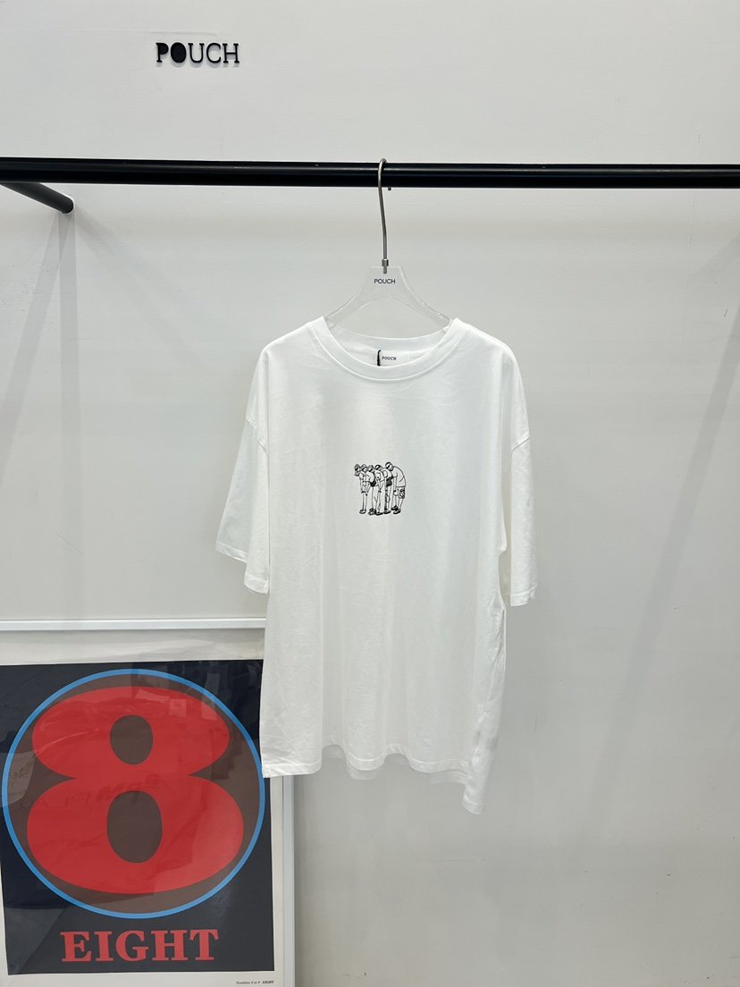 POUCH韓國代購女裝新款推薦休閑職業人氣熱賣時尚26春夏T恤POUCHT恤