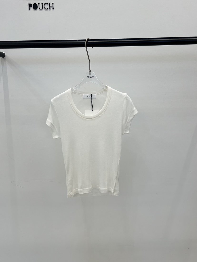 POUCH韓國直郵女裝新品時尚人氣熱賣推薦休閑職業26春夏針織衫POUCH針織衫