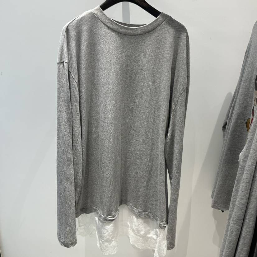 JANE BIRKIN韓國直郵實拍女裝新款26春夏熱賣長袖T恤復古JANE BIRKIN設計師品牌長袖T恤