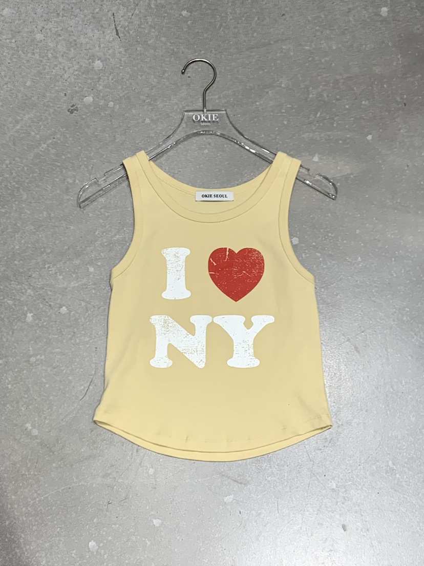 OKIE韓國東大門代購女士新款時尚休閑推薦26春夏吊帶背心OKIE吊帶/背心