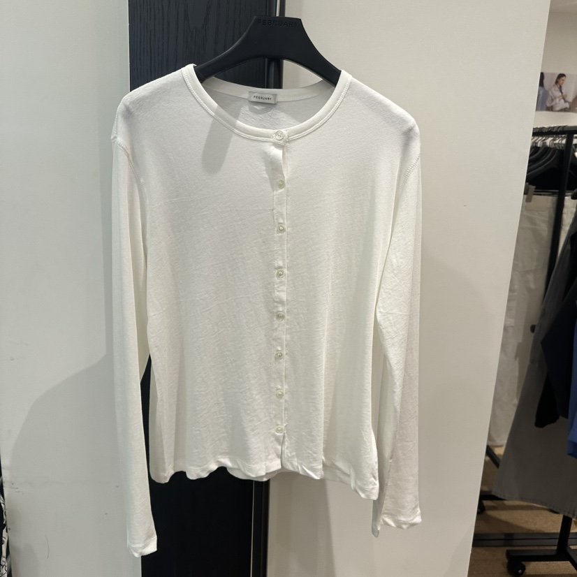 FEBRUARY 11韓國東大門直郵女士新品職業時尚休閑長袖T恤FEBRUARY 11長袖T恤