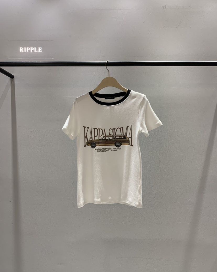 RIPPLE-P韓國代購女士新款推薦職業熱賣26春夏人氣時尚T恤RIPPLE-PT恤