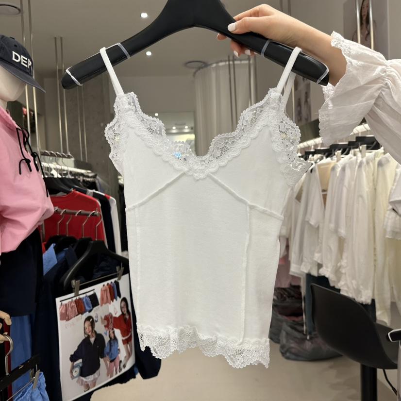 ARTE STUDIO/ATTENTION EDITORIAL韓國直郵女士新品推薦吊帶背心蕾絲ARTE STUDIO/ATTENTION EDITORIAL吊帶/背心