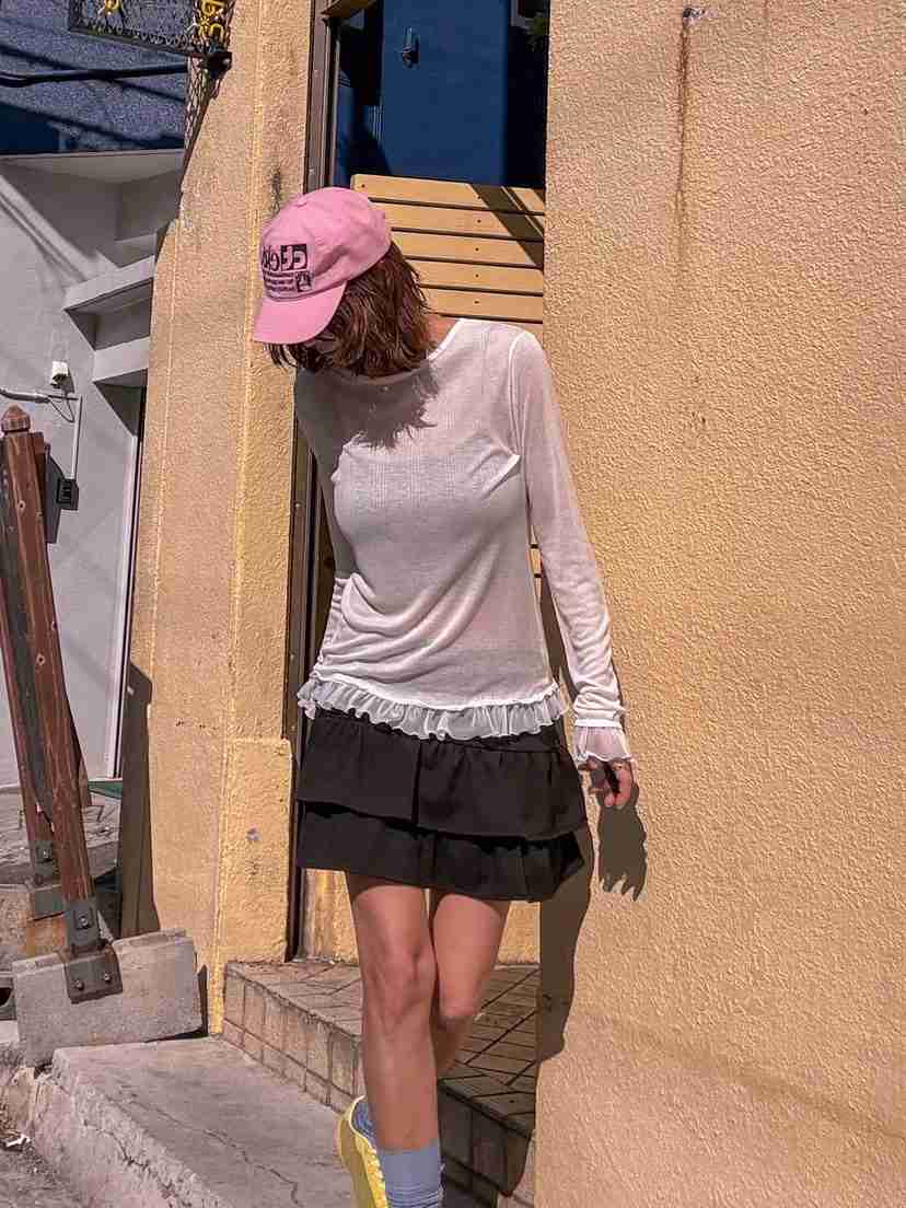 PARIS MATCH韓國直郵女士新款時尚26春夏熱賣推薦休閑短裙PARIS MATCH短裙