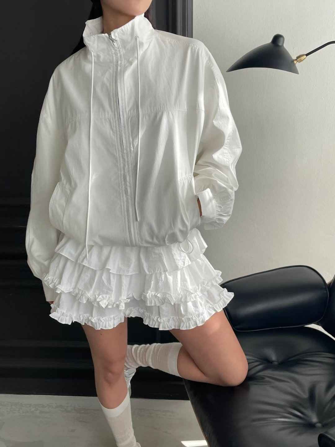 GGAEBI韓國東大門代購女士新款休閑時尚職業推薦夾克棉布GGAEBI夾克