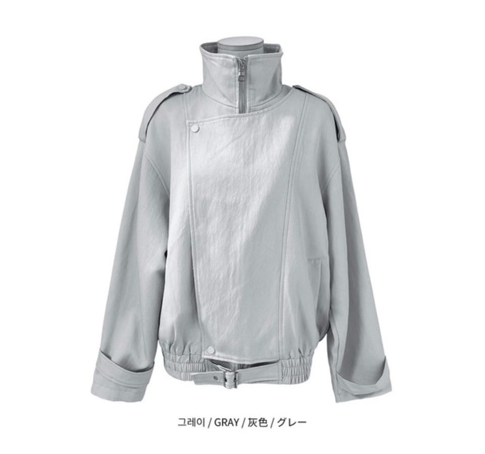 GGAEBI韓國代購女裝新款人氣休閑熱賣推薦職業26春夏夾克GGAEBI夾克