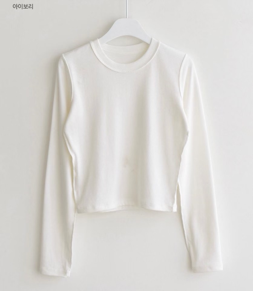 GGAEBI韓國東大門代購女裝新款休閑熱賣時尚職業長袖T恤雙面GGAEBI長袖T恤