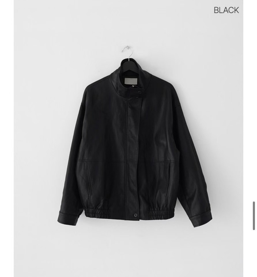 GGAEBI韓國代購女裝新款職業熱賣時尚人氣推薦26春夏夾克皮革GGAEBI夾克