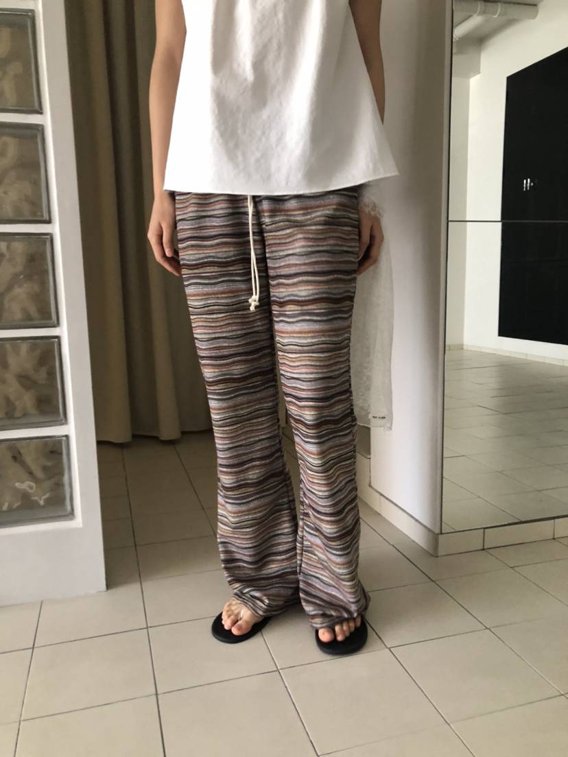 FLASH/I LOVE ME韓國東大門直郵女裝新款休閑休閑褲皮褲FLASH/I LOVE ME休閑褲