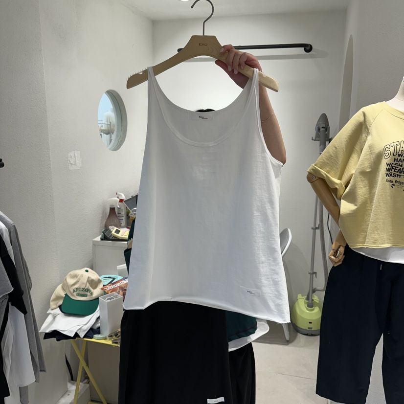 IN KIRA東大門實拍女士新品休閑熱賣推薦時尚人氣吊帶背心IN KIRA吊帶/背心