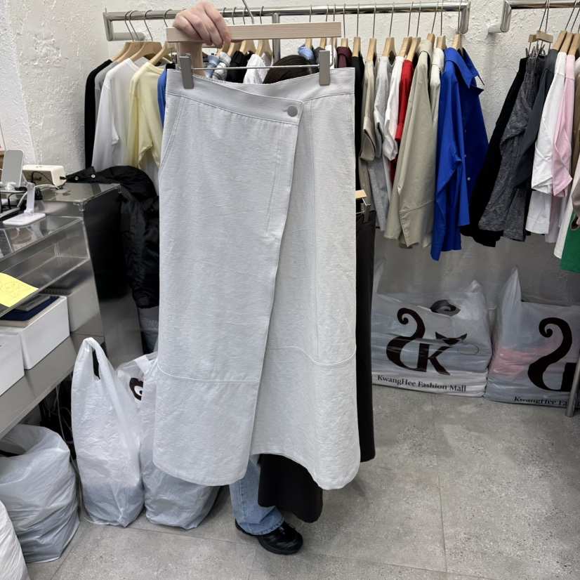 DA YLOG東大門直郵女裝新款時尚26春夏職業真品推薦長裙棉DA YLOG長裙