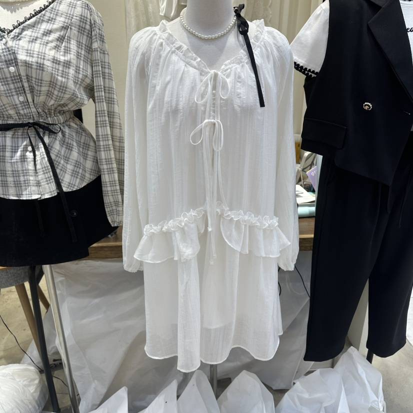 HOLYBANANA東大門直郵女士新品職業26春夏人氣推薦連衣裙groovy.H/HOLYBANANA連衣裙