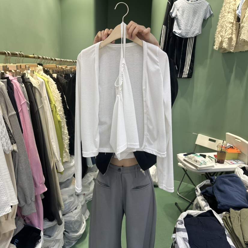 ROMANTIC NEWYORK東大門代購女裝新品人氣套裝套裝蕾絲羅紋ROMANTIC NEWYORK套裝