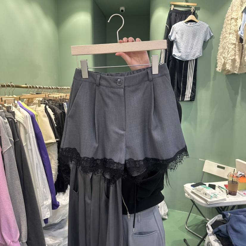 ROMANTIC NEWYORK東大門代購女裝新款時尚職業休閑人氣短褲ROMANTIC NEWYORK短褲