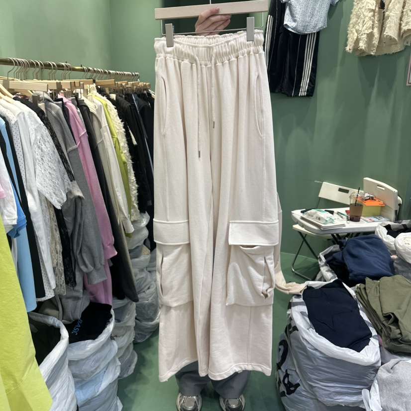 ROMANTIC NEWYORK東大門實拍女士新款職業推薦休閑褲工裝褲ROMANTIC NEWYORK休閑褲