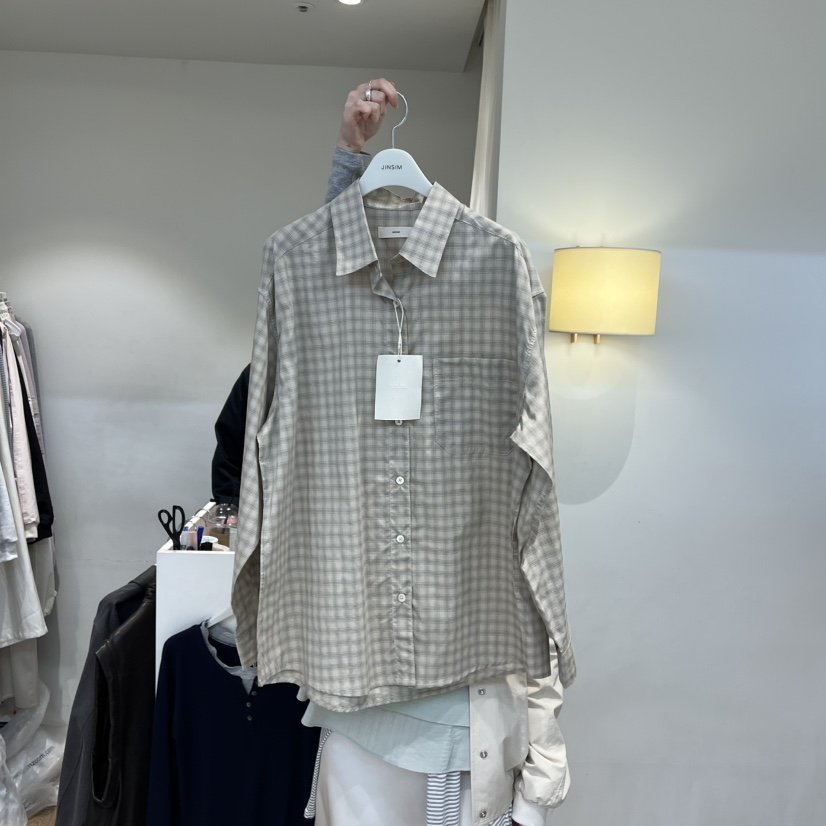 JINSIM韓國代購女士新款真品人氣熱賣職業26春夏襯衫蕾絲衫JINSIM襯衫/蕾絲衫