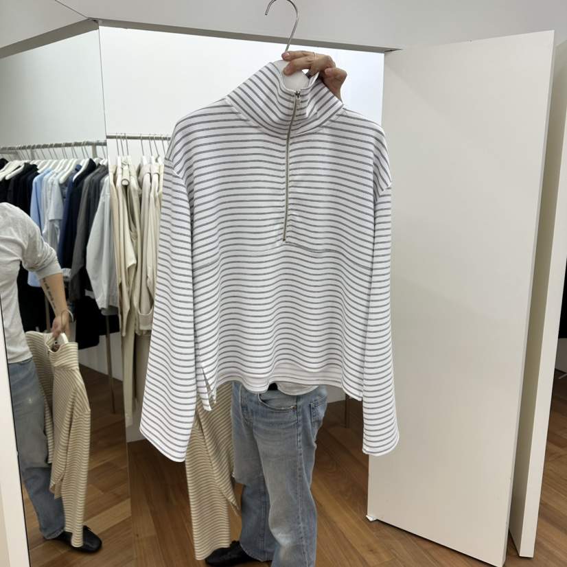 MYNAMEIS/AIME HOPE MAKE東大門實拍女士新品26春夏衛衣拉鏈MYNAMEIS/AIME HOPE MAKE衛衣