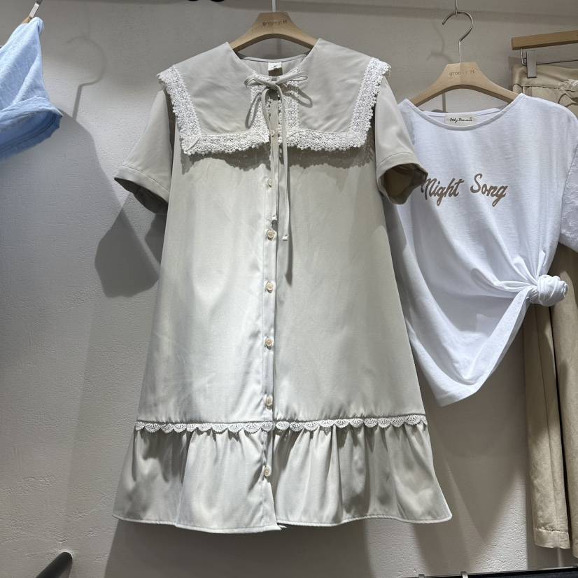 HOLYBANANA韓國代購女士新品推薦職業人氣熱賣時尚連衣裙groovy.H/HOLYBANANA連衣裙