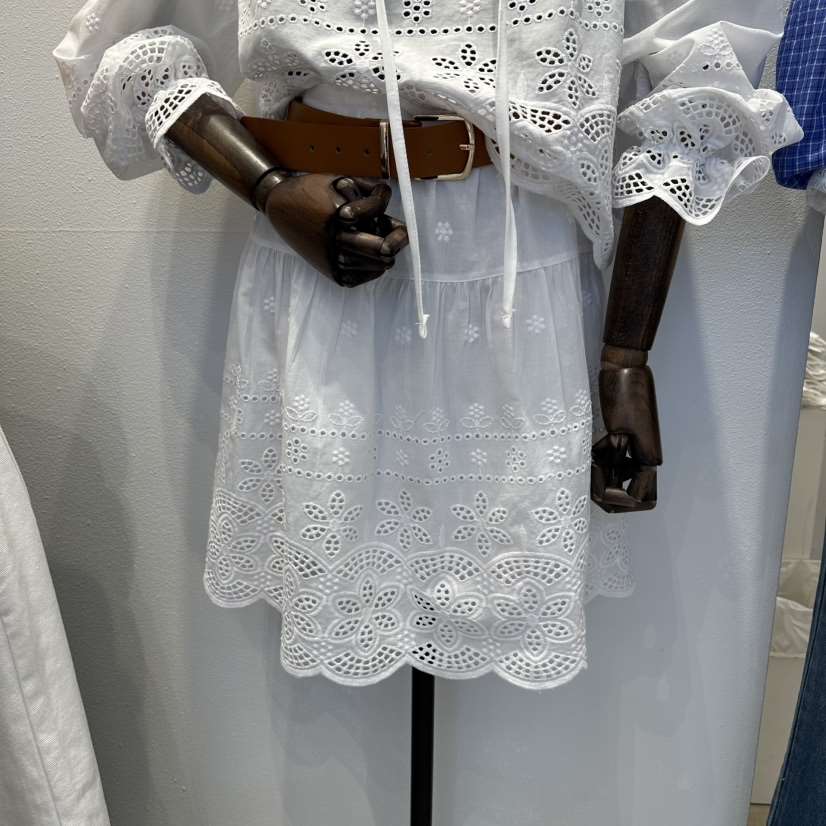 2nd B-S韓國代購女士新品時尚26春夏職業人氣半身裙中短裙2nd B-S半身裙/中短裙