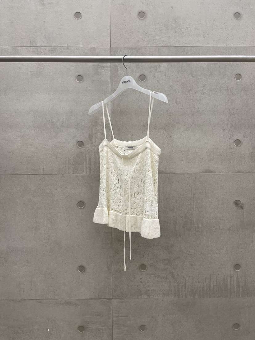 ATMOSPHERE韓國代購女士新款真品人氣推薦職業吊帶背心亞麻ATMOSPHERE/BLING吊帶/背心