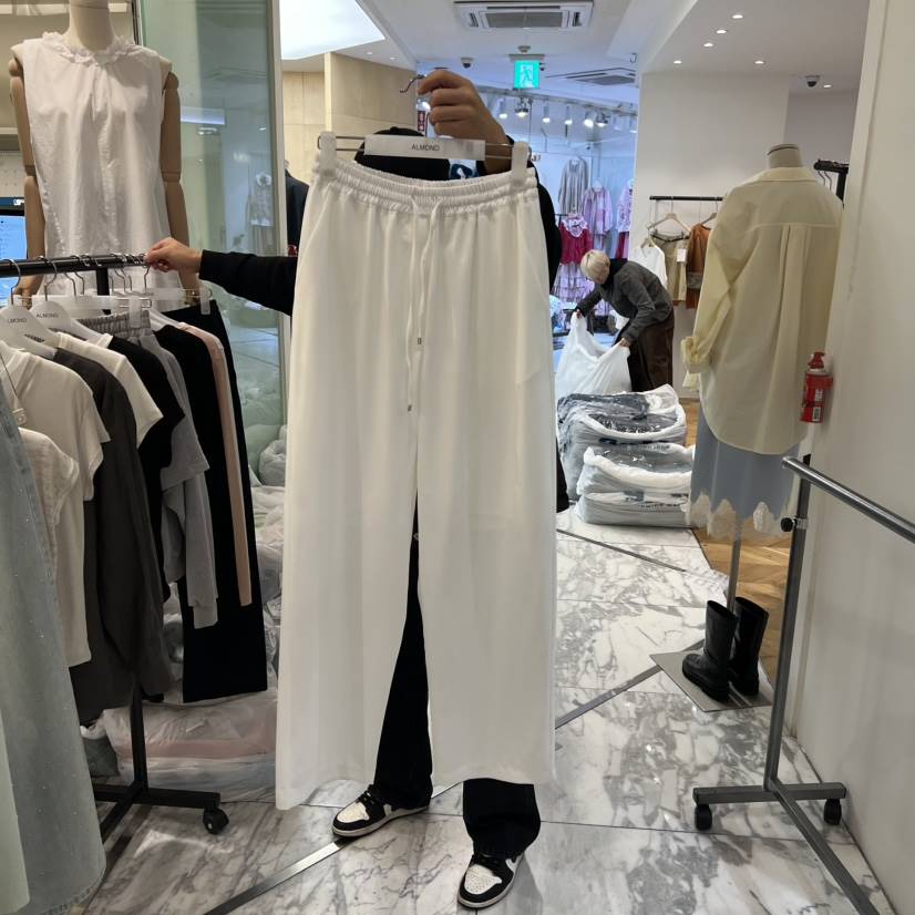 ALMOND東大門直郵女裝新品休閑熱賣推薦職業人氣時尚休閑褲ALMOND休閑褲