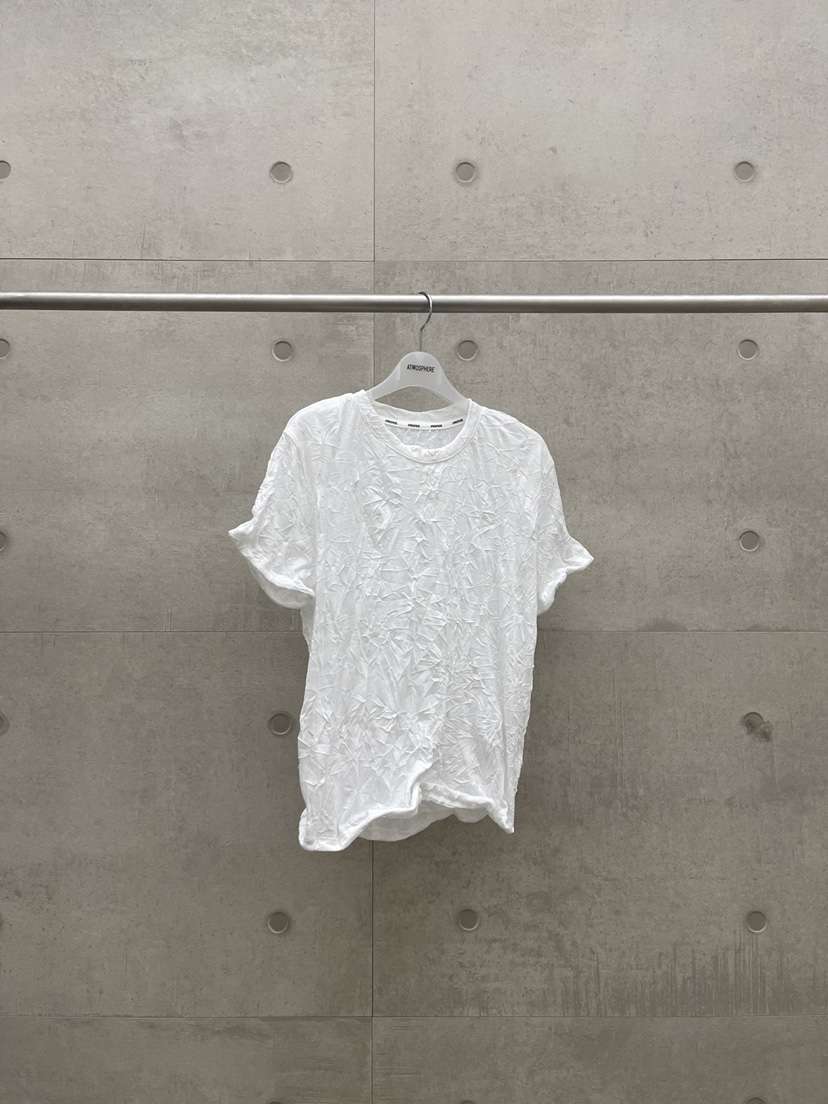 ATMOSPHERE東大門代購女士新品推薦人氣26春夏時尚T恤褶裥ATMOSPHERE/BLINGT恤