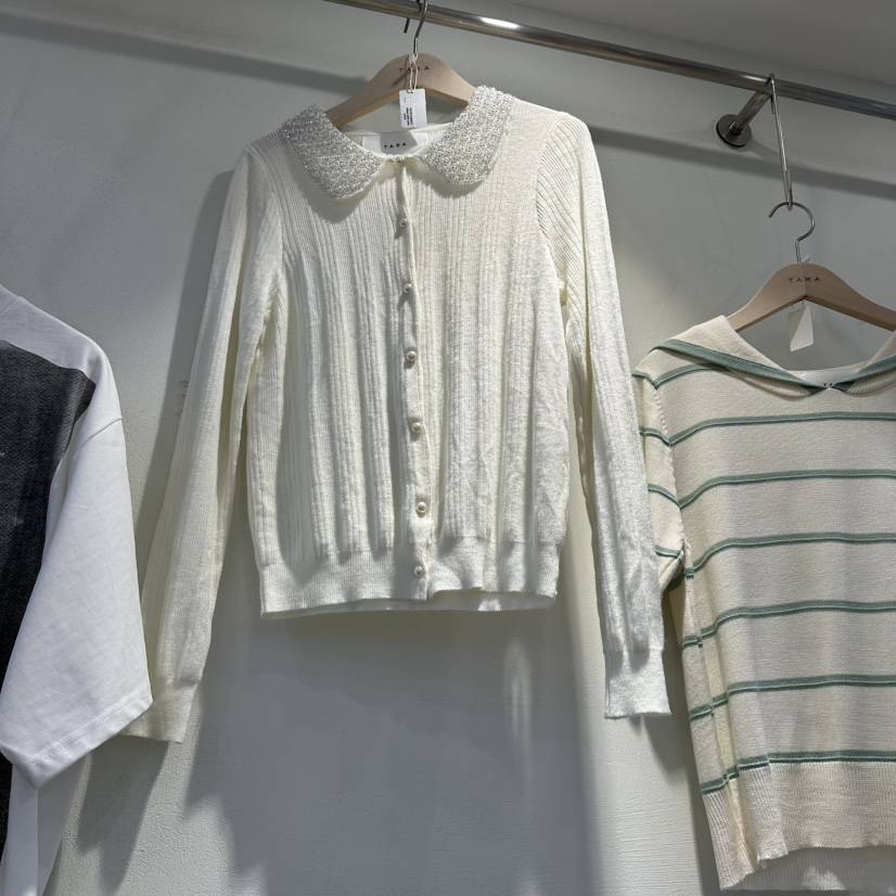 TARA東大門代購女士新款職業人氣休閑26春夏真品推薦針織衫TARA針織衫