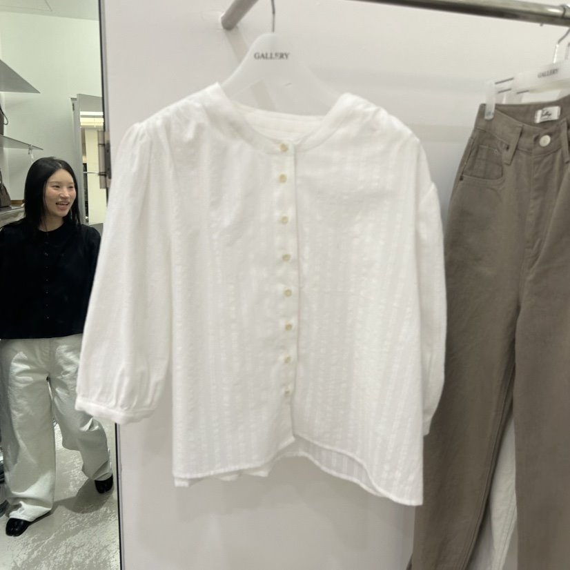 GALLERY-P東大門直郵女裝新品職業真品人氣26春夏襯衫蕾絲衫GALLERY-P襯衫/蕾絲衫