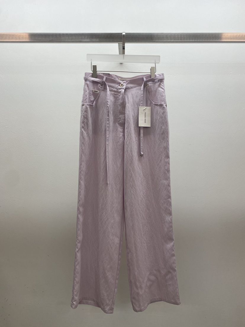 WEARABLE-L東大門代購女裝新品人氣熱賣26春夏休閑褲含腰繩WEARABLE休閑褲