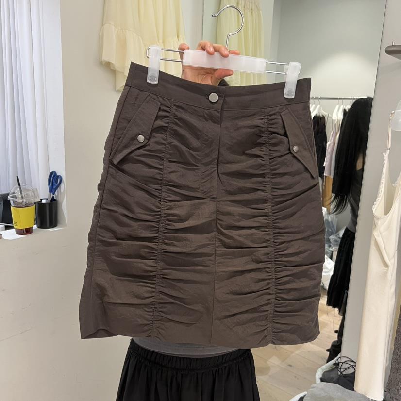 AUBE韓國直郵女裝新款人氣推薦真品26春夏休閑半身裙中短裙AUBE半身裙/中短裙