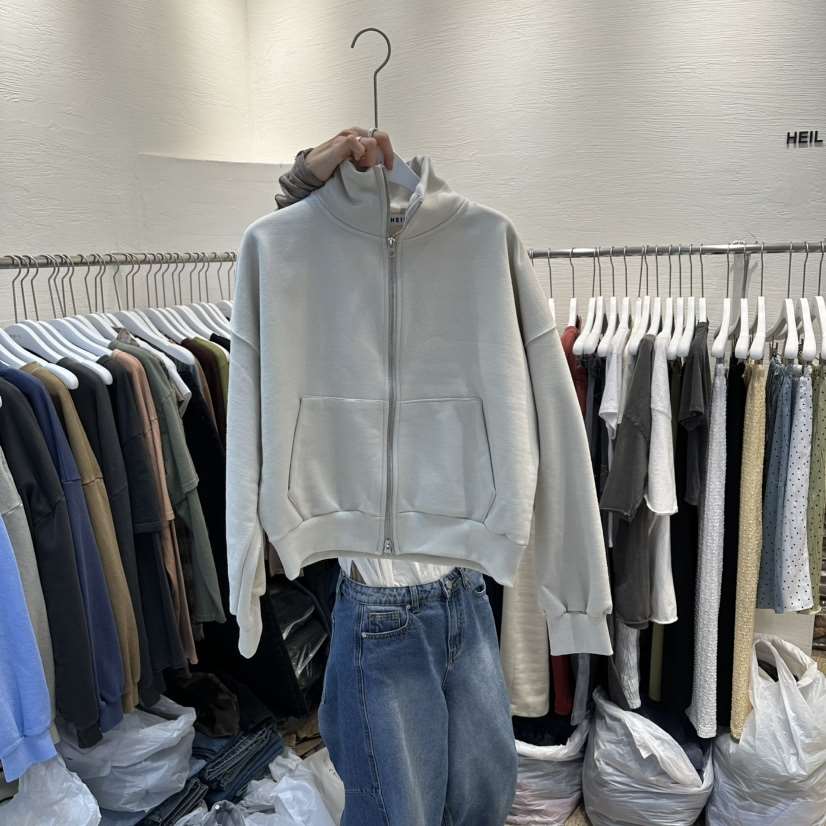 HEIL韓國代購女士新款時尚26春夏真品休閑推薦熱賣夾克拉鏈HEIL夾克
