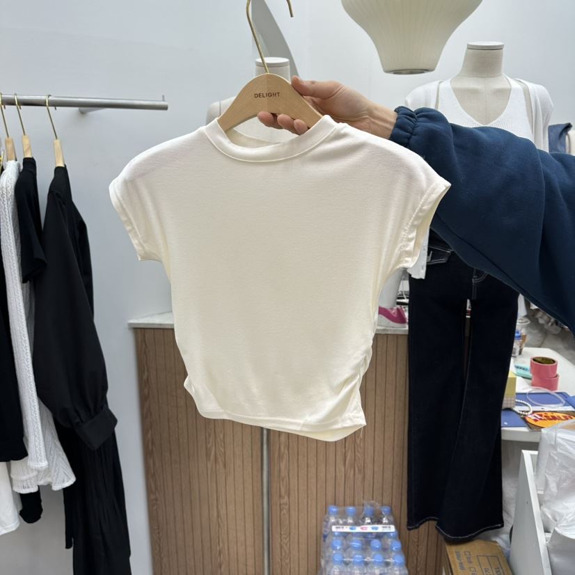 DELIGHT-Q東大門實拍女裝新品真品職業時尚熱賣26春夏T恤DELIGHT-QT恤