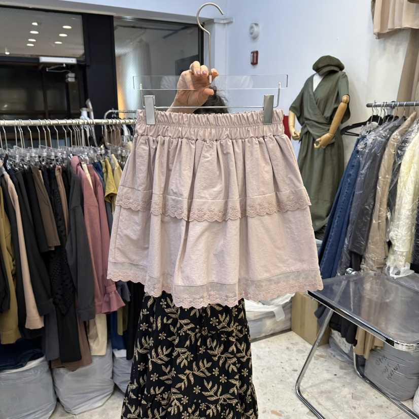 MARIGOLD韓國直郵女士新品26春夏熱賣推薦時尚休閑裙褲蕾絲MARIGOLD裙褲