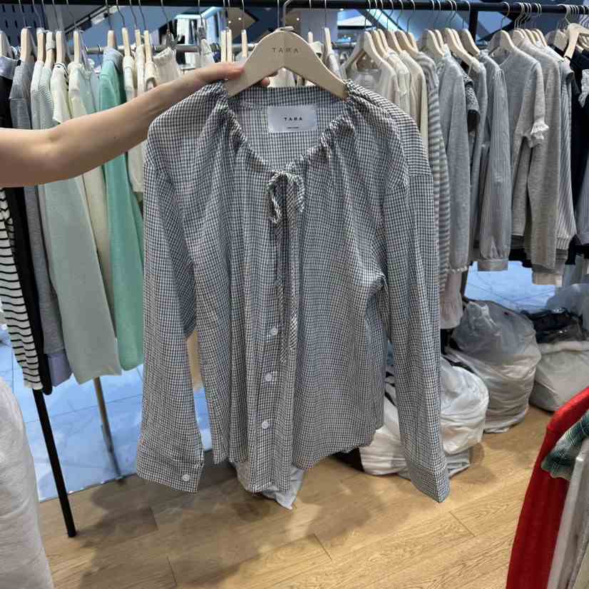 TARA東大門代購女裝新款熱賣真品時尚人氣休閑襯衫蕾絲衫TARA襯衫/蕾絲衫