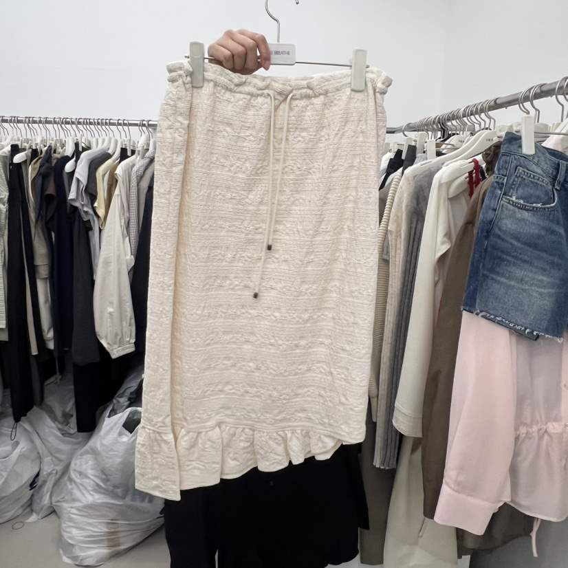 BREATHE韓國代購女裝新品真品時尚熱賣職業半身裙中短裙棉質BREATHE半身裙/中短裙