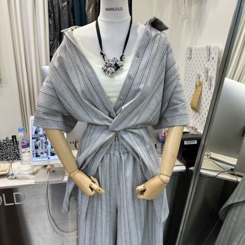 MARIGOLD韓國直郵女士新款推薦熱賣休閑真品時尚襯衫蕾絲衫MARIGOLD襯衫/蕾絲衫