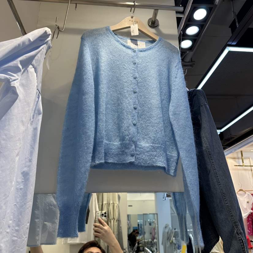 TARA東大門直郵女士新款休閑時尚推薦26春夏人氣針織衫開衫TARA針織衫