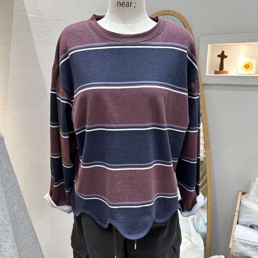 NEAR東大門代購女裝新品休閑26春夏人氣職業熱賣推薦長袖T恤NEAR長袖T恤