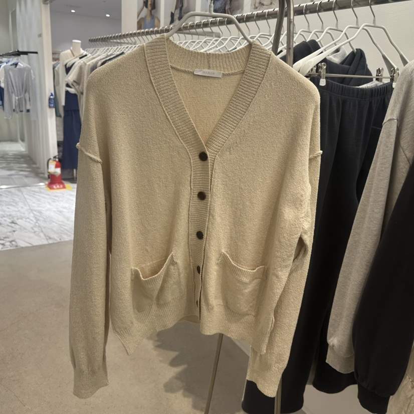 MARAN-P東大門實拍女士新品休閑真品推薦26春夏針織衫V領開衫MARAN針織衫