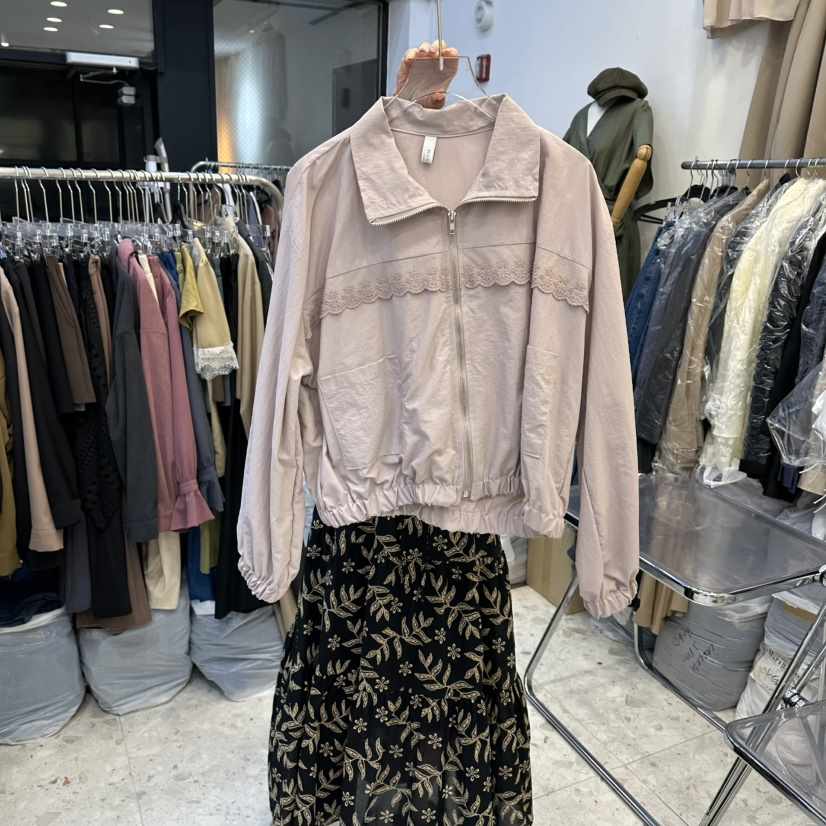 MARIGOLD韓國直郵女裝新款熱賣時尚26春夏推薦職業夾克蕾絲MARIGOLD夾克