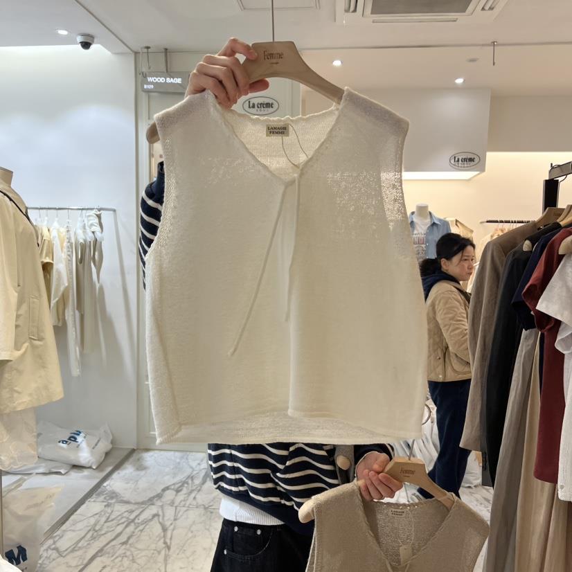 LA MAGIE FEMME東大門實拍女士新款真品休閑推薦吊帶背心Lamagie Femme吊帶/背心