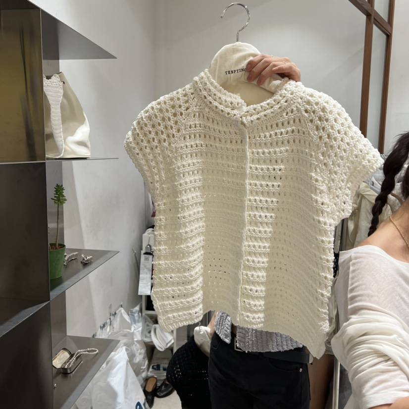 TEMPTING東大門實拍女裝新款推薦時尚26春夏真品針織衫棉質TEMPTING針織衫